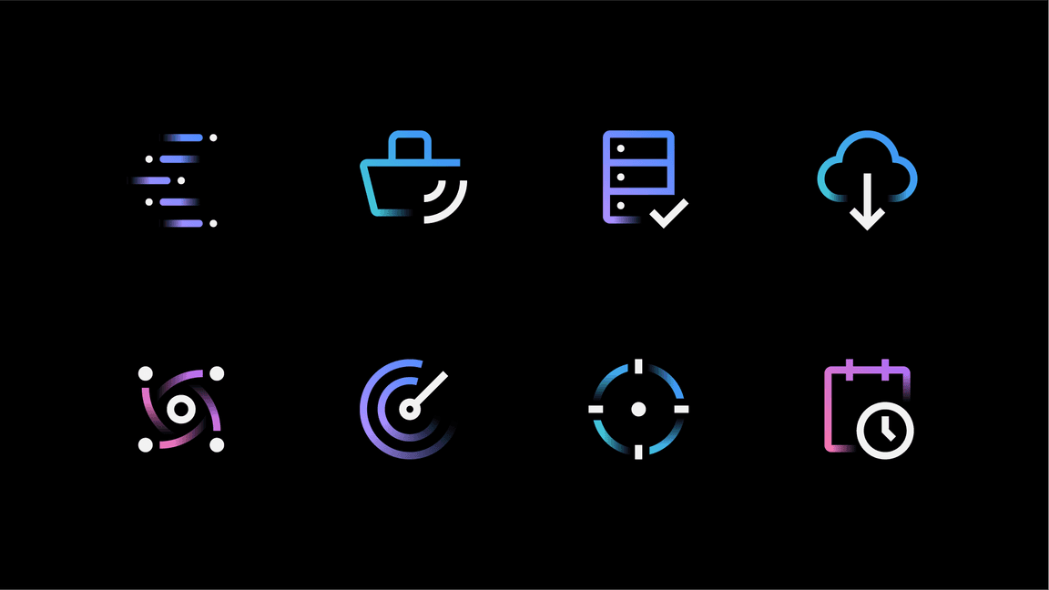 Stroke app icons example Stroke app icons example