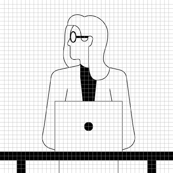 Line grid example Line grid example