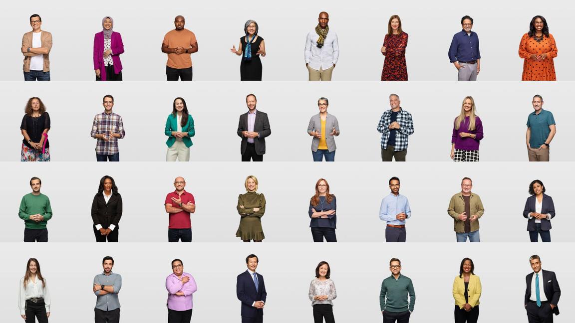 composite grid of IBM portraits composite grid of IBM portraits