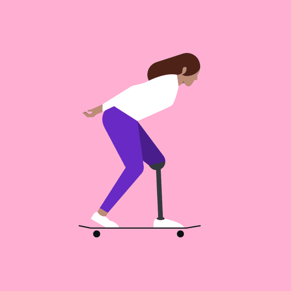 Accessibility skateboard example Accessibility skateboard example