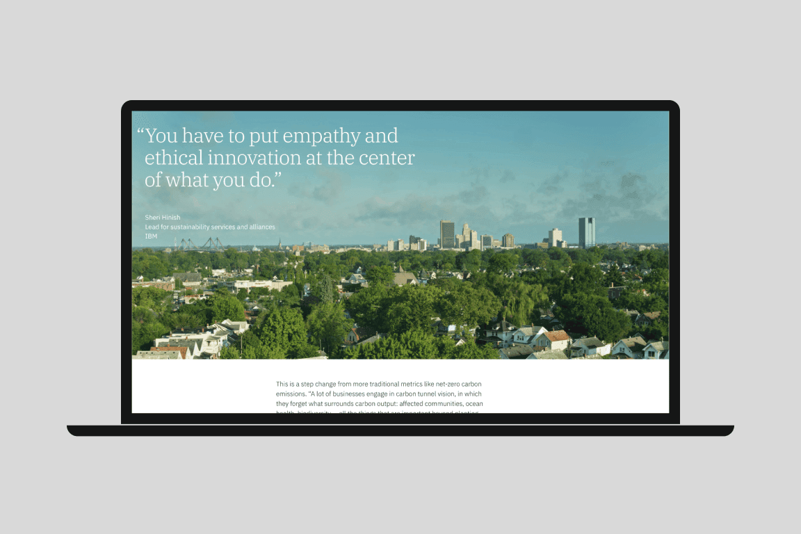 sustainability webpage in laptop mockup sustainability webpage in laptop mockup
